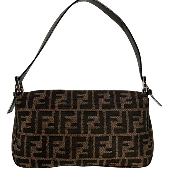 Fendi FF Zucca Canvas Baguette Bag - Picture 6 of 9